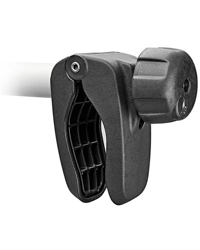 XLC Beluga II VC-C03 13 Pin Plug Foldable Towbar Bike Rack, Black (2 e-Bikes)
