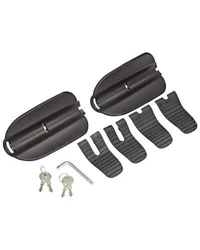 XLC Beluga II VC-C03 13 Poli Portabici Posteriore Richiudibile Gancio Traino, Nero (2 e-Bike)