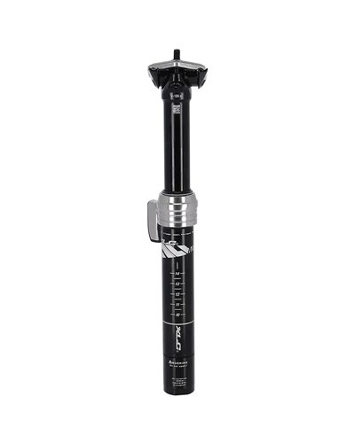 XLC All MTN SP-T10B Reggisella Telescopico 30.9x400mm/Escursione 125mm ICR Blaster, Nero (Passaggio Cavo Interno)