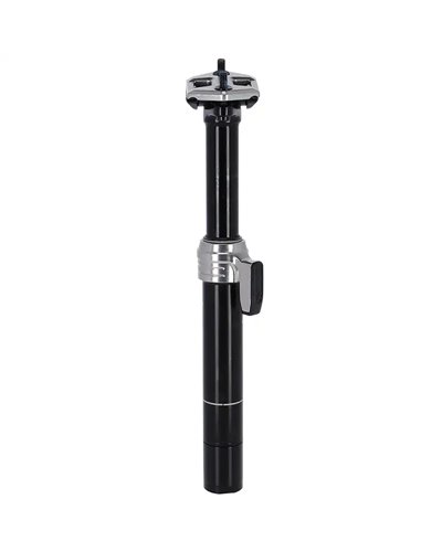 XLC All MTN SP-T10B Telescopic Seatpost 30.9x400mm/Travel 125mm ICR Blaster, Black (Internal Cable Routing)