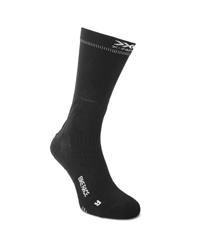 X-Bionic X-Socks Bike Race 4.0 Calze Ciclismo, Opal Black - Eat Dust