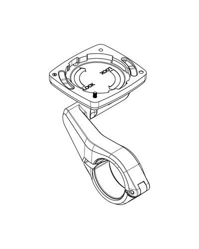 Bosch Holder Intuvia 100 - 25.4mm