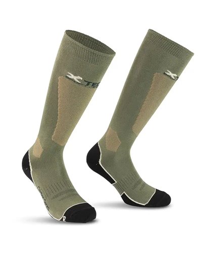 XTech XT25 Calze Tecniche, Verde