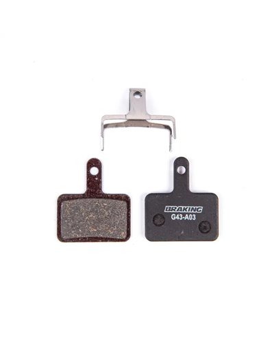 Braking P21005 Brake Pads F.I.R.S.T./Incas 2.0/Shimano Deore - Organic (1 Pair)