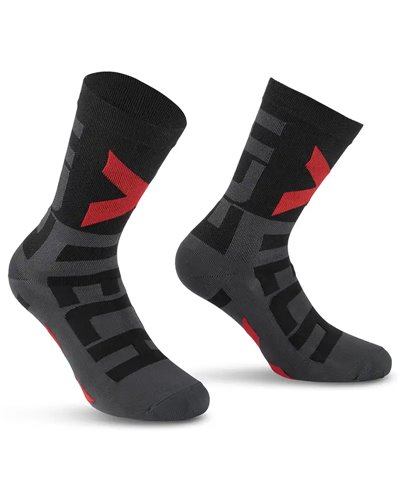 XTech XT132 Calze Multisport, Nero/Grigio