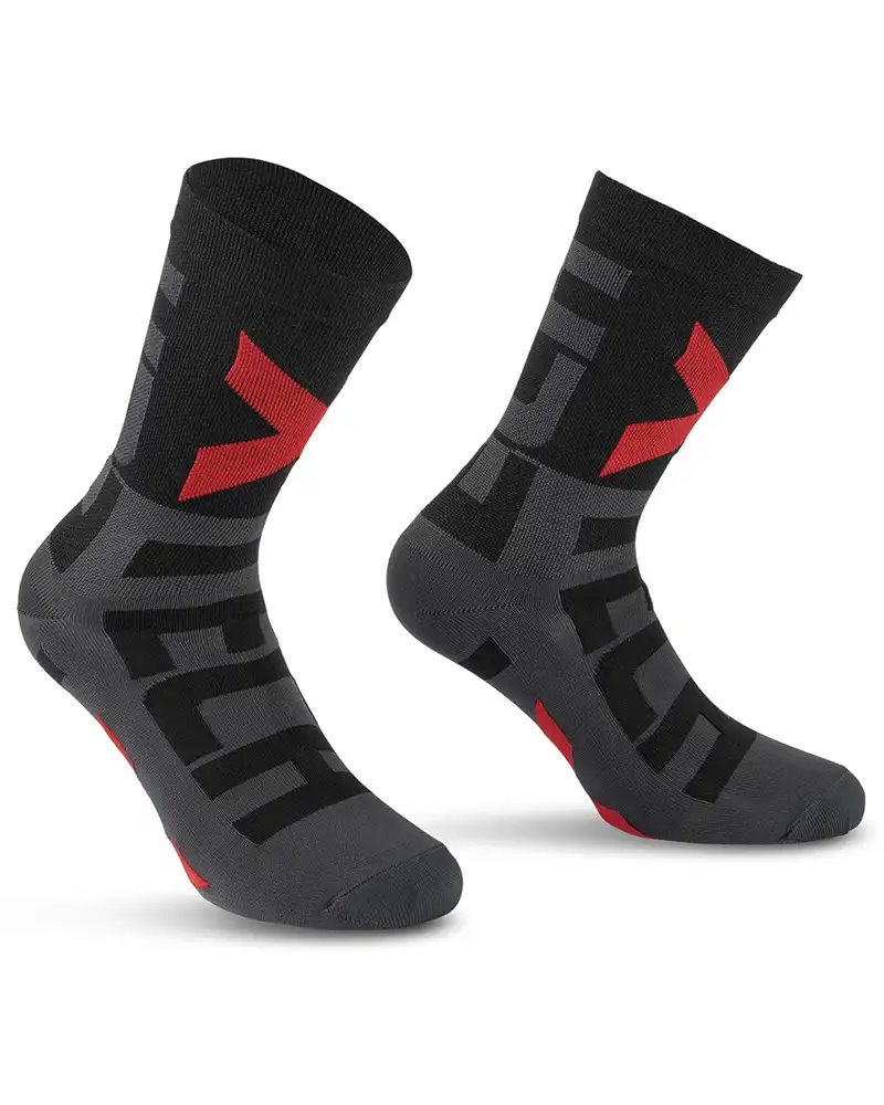 XTech XT132 Multisport Socks, Black/Grey