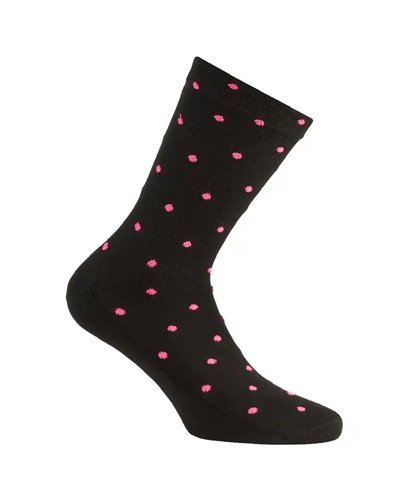XTech XT155 Calze Multisport, Nero/Fucsia