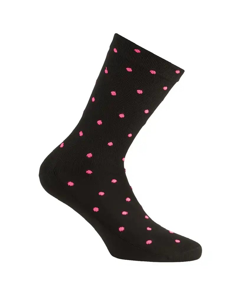 XTech XT155 Calze Multisport, Nero/Fucsia