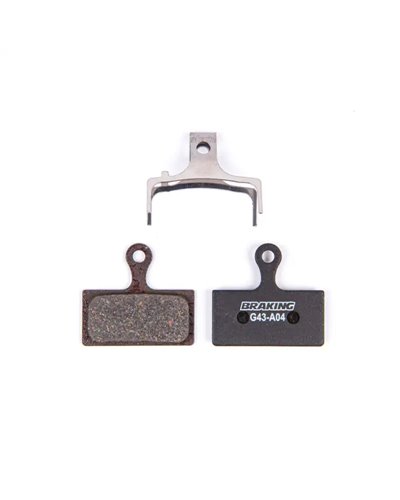 Braking P21008 Brake Pads Shimano XTR 2011 - Organic (1 Pair)