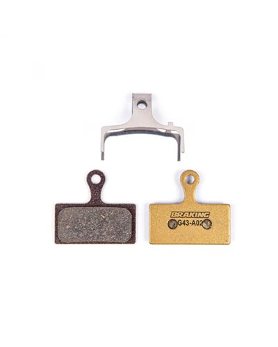 Braking P20008 Pastiglie Freno Shimano XTR 2011 - Carbo-Metallic Sinterizzata (1 Paio)