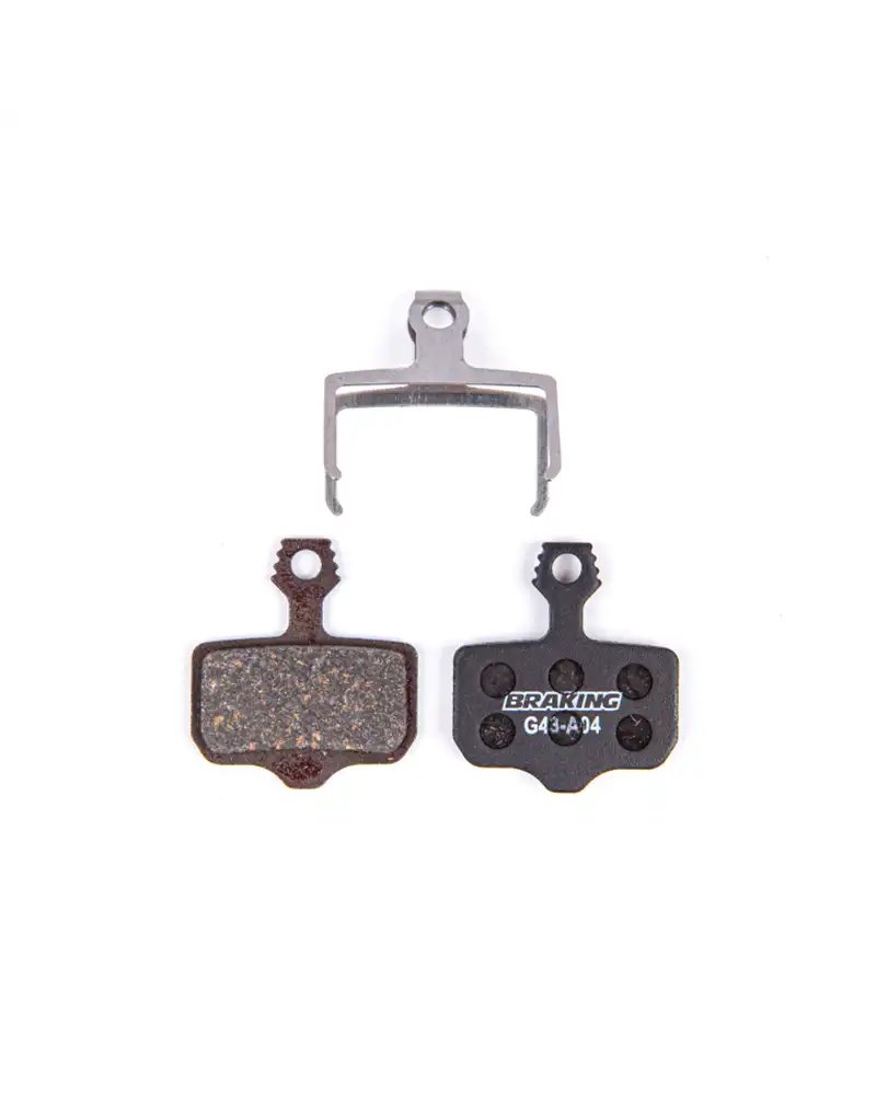 Braking P21004 Pastiglie Freno Incas/Avid Elixir/Sram Level T/TL - Organica (1 Paio)