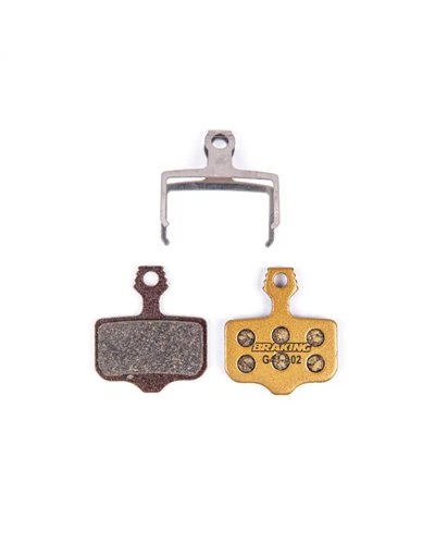 Braking P20004 Pastiglie Freno Incas/Avid Elixir/Sram Level T/TL - Carbo-Metallic Sinterizzata (1 Paio)