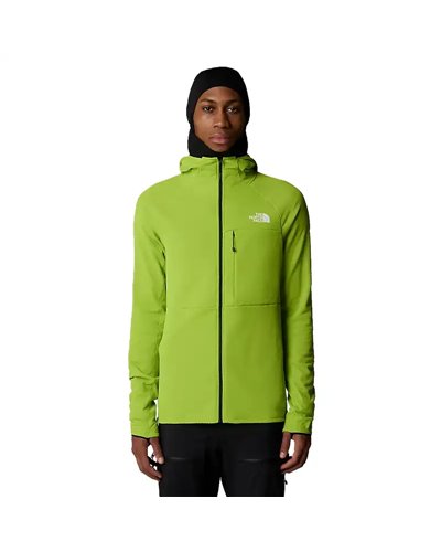 The North Face Summit FutureFleece Giacca Midlayer con Cappuccio Uomo Full Zip, Meadow Grass