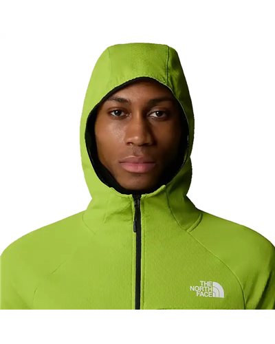 The North Face Summit FutureFleece Giacca Midlayer con Cappuccio Uomo Full Zip, Meadow Grass