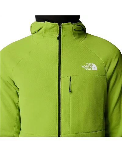 The North Face Summit FutureFleece Giacca Midlayer con Cappuccio Uomo Full Zip, Meadow Grass