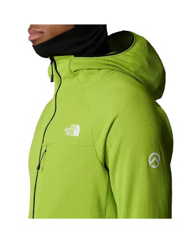 The North Face Summit FutureFleece Giacca Midlayer con Cappuccio Uomo Full Zip, Meadow Grass