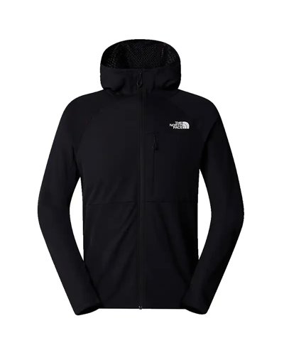 The North Face Summit FutureFleece Men's Full Zip Hooded Midlayer Jacket, TNF Black/NPF