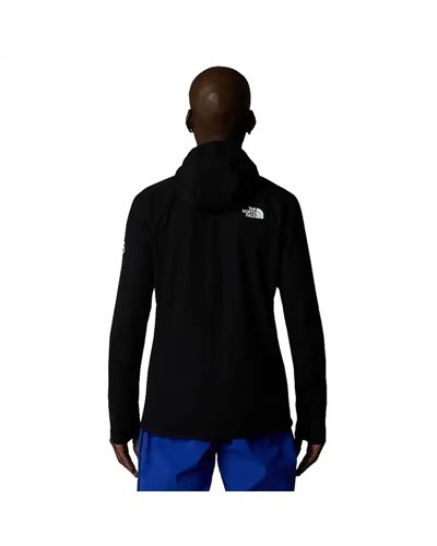 The North Face Summit FutureFleece Men's Full Zip Hooded Midlayer Jacket, TNF Black/NPF