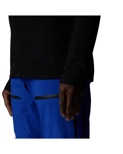The North Face Summit FutureFleece Men's Full Zip Hooded Midlayer Jacket, TNF Black/NPF