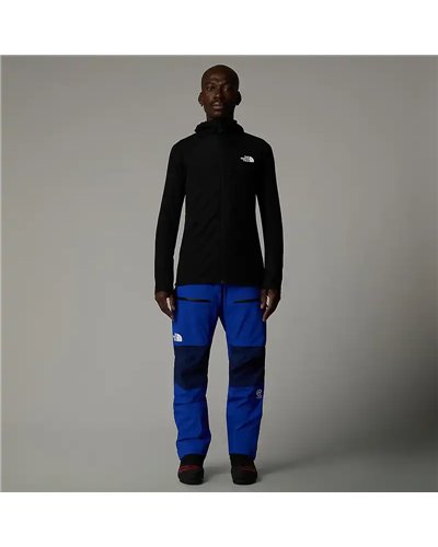 The North Face Summit FutureFleece Men's Full Zip Hooded Midlayer Jacket, TNF Black/NPF