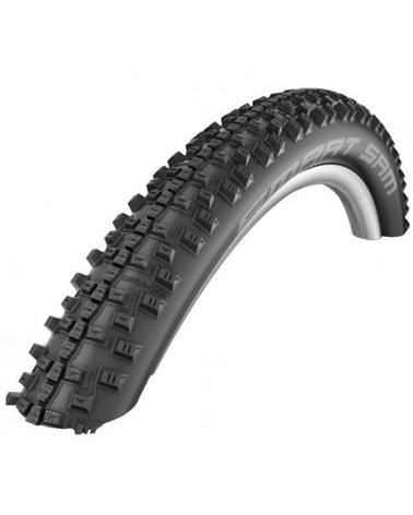 Schwalbe Smart Sam HS476 29x2.35 Performance Line Addix Tubeless Rigid Tyre, Nero/Classic-Skin