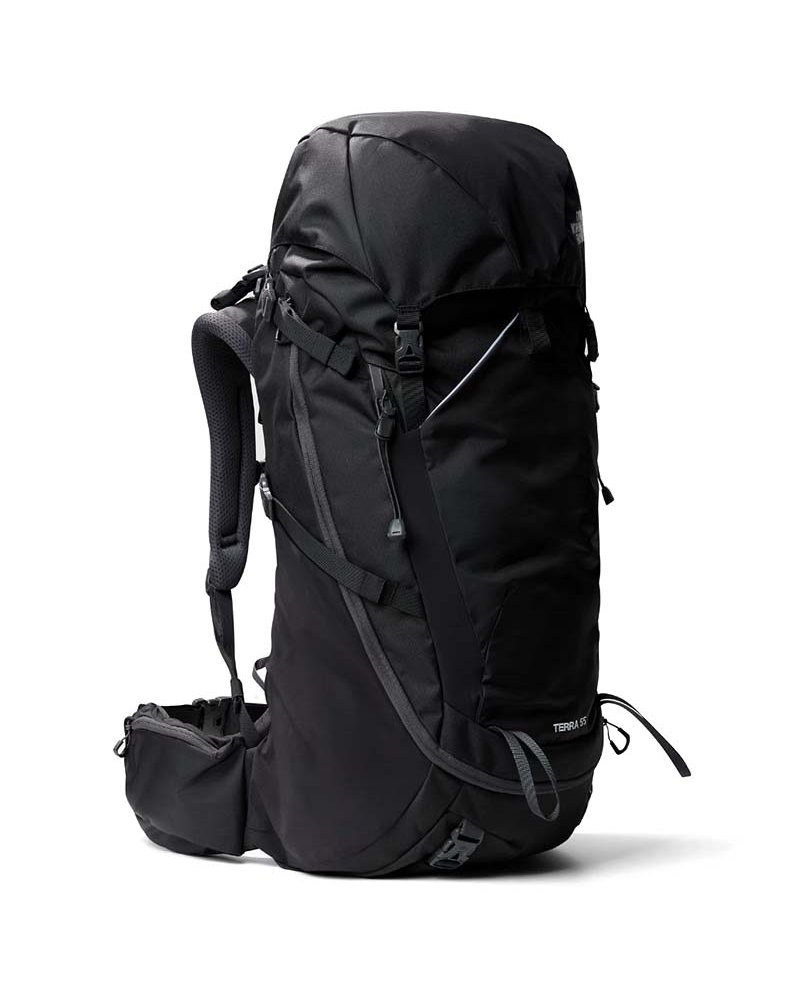 The North Face Terra 55 Trekking Backpack, TNF Black/Asphalt Grey