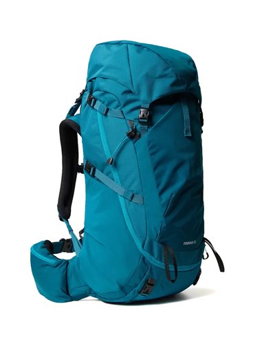 The North Face Terra 55 Women's Trekking Backpack, Blue Moss/Sapphire Slate/NPF