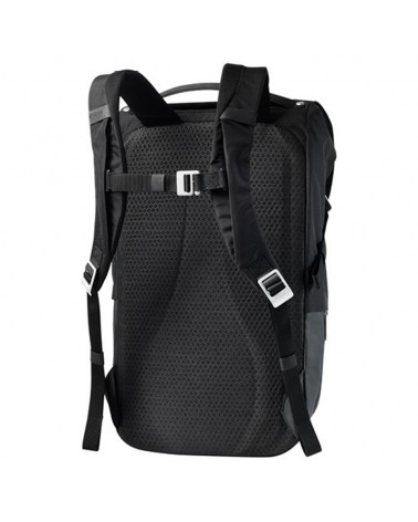Brooks Pitfield Flap Top Backpack Zaino Ciclismo Impermeabile 24/28 L, Black