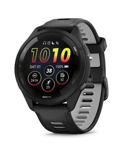 Garmin Forerunner 265 Cassa 46mm GPS Smartwatch Cardio Integrato, Nero
