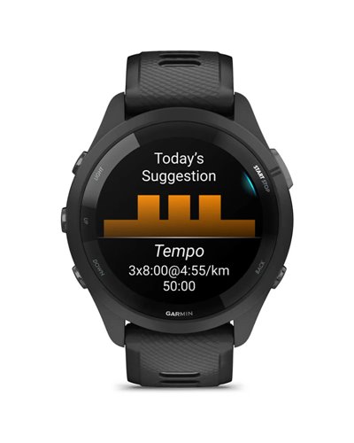 Garmin Forerunner 265 Case 46mm GPS Smartwatch Wrist-Based HR, Black