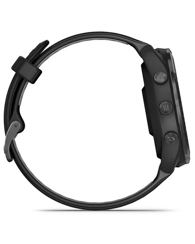 Garmin Forerunner 965 GPS Smartwatch Wrist-Based HR, Black/Powder Gray