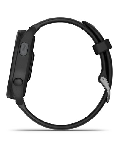 Garmin Forerunner 165 Music GPS Smartwatch Wrist-Based HR, Black/Slate Grey