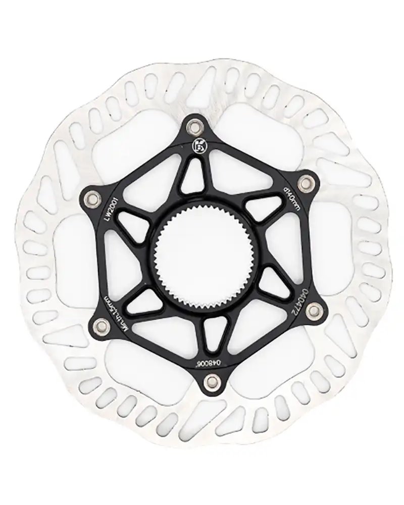 Braking LW2001 Disc Rotor Lightwave Center Lock - 140mm, Thickness 1.9mm, w/o CL Adapter