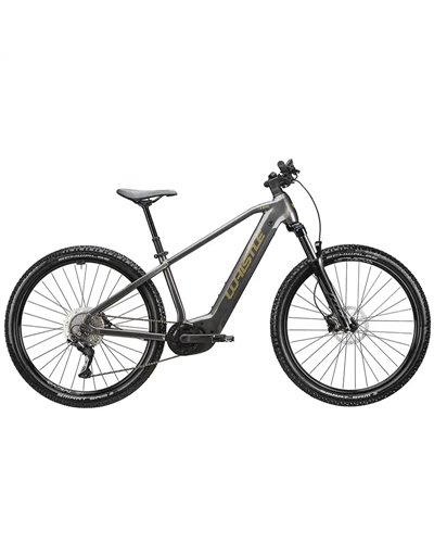 Atala Whistle e-MTB B-Race Eblade Shimano Deore 10V Bosch CX 500Wh Taglia 52, Antracite/Oro