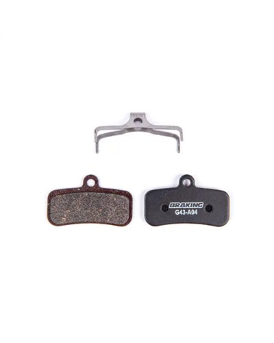 Braking P21007 Resin Brake Pads Shimano Saint 2010 Spring Included (1 Pair)