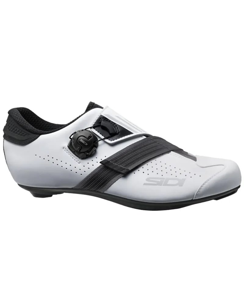 Sidi Prima Scarpe Strada Uomo, Bianco/Nero