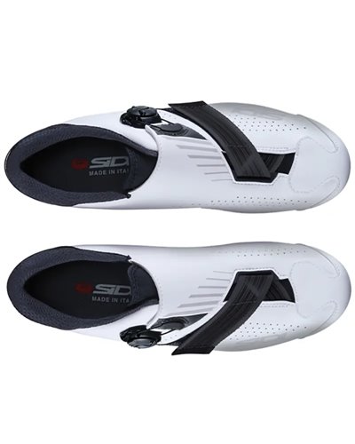 Sidi Prima Scarpe Strada Uomo, Bianco/Nero