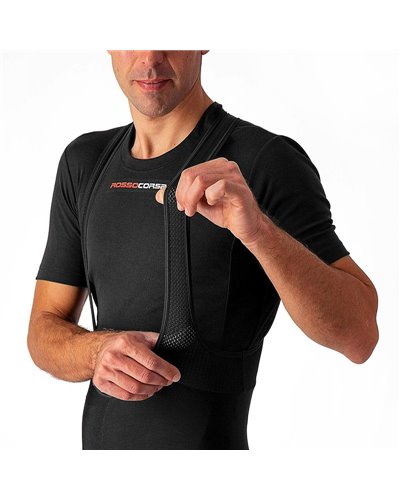 Castelli Tutto Nano Flex 3G Bibtight Salopette Lunga Uomo, Black (Fondello Kiss Air2)