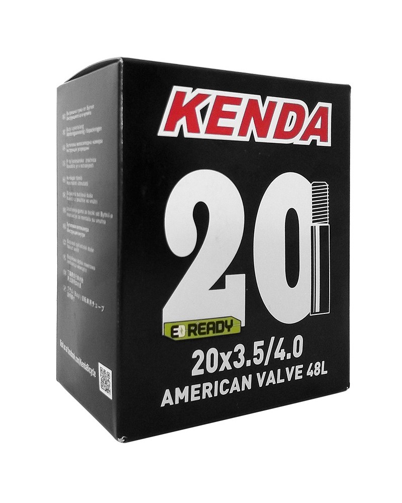 Kenda Camera d'Aria Fat Bike 20X3.50/4.0 Valvola America 48mm
