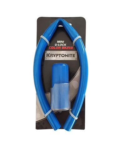 Kryptonite Mini U-Lock Color Skin Kit, Blue