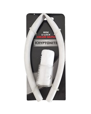 Kryptonite Mini U-Lock Color Skin Kit, White