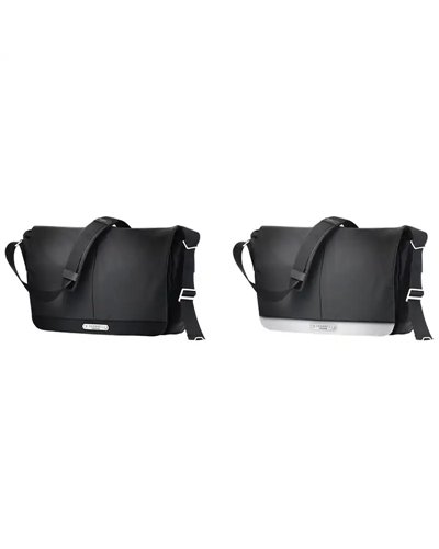 Brooks Strand Shoulder Bag Borsa a Tracolla Ciclismo 15 Litri Impermeabile, Black
