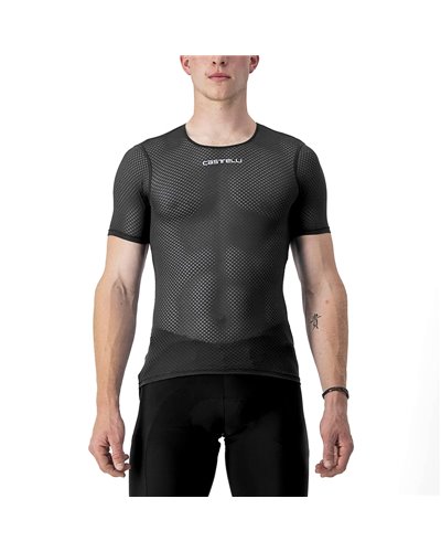 Castelli Pro Mesh 2.0 Maglia Intimo Maniche Corte Uomo, Nero