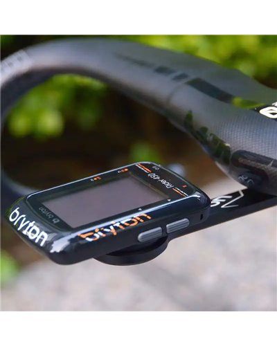 Bryton Race Mount Supporto Frontale in Alluminio per Ciclocomputer Rider (Pieghe Integrate)