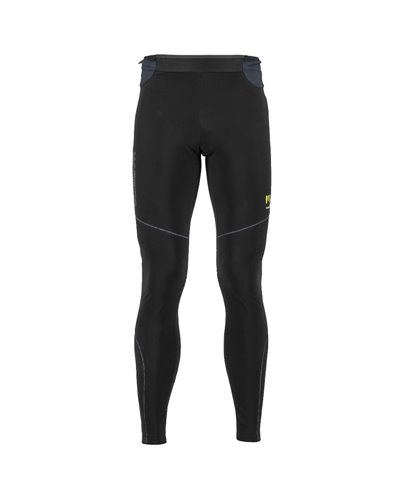 Karpos Lavaredo Plus Men's Trail Running Winter Tight, Black/India Ink