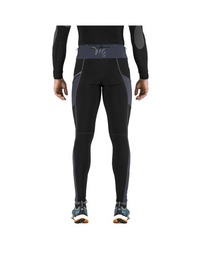 Karpos Lavaredo Plus Men's Trail Running Winter Tight, Black/India Ink
