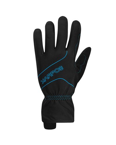 Karpos Alagna Guanti Scialpinismo, Nero/Diva Blue