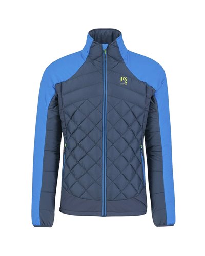 Karpos Lastei Active Giacca Ibrida Uomo, Midnight/Diva Blue