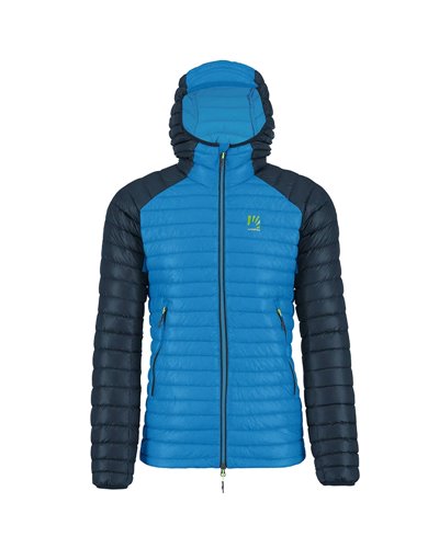 Karpos Alagna Men's Hooded Down Jacket, Diva Blue/Midnight