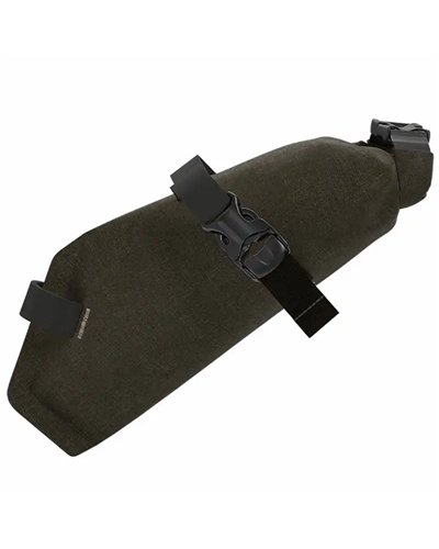 Brooks Scape Saddle Roll Bag 1 Liter Waterproof, Mud Green